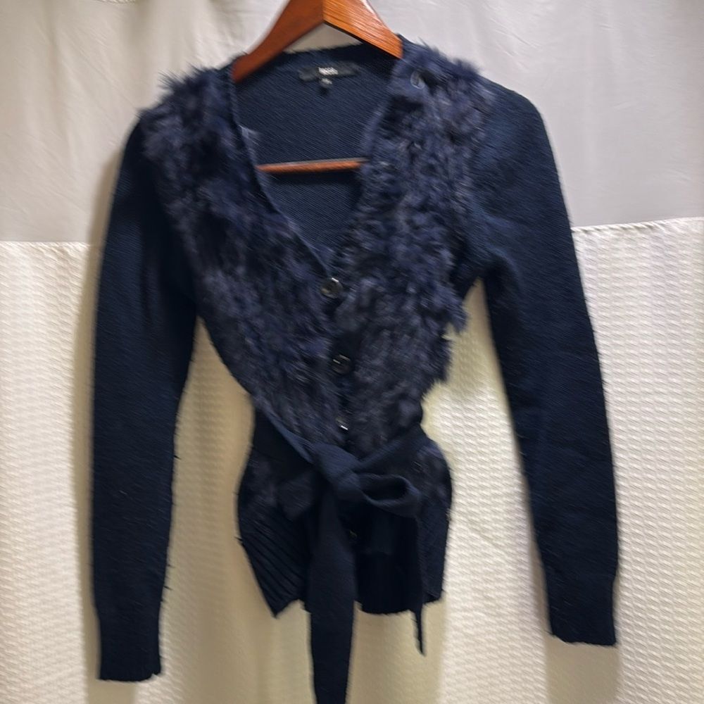 Real Rabbit Fur And Wool Sweater !!!